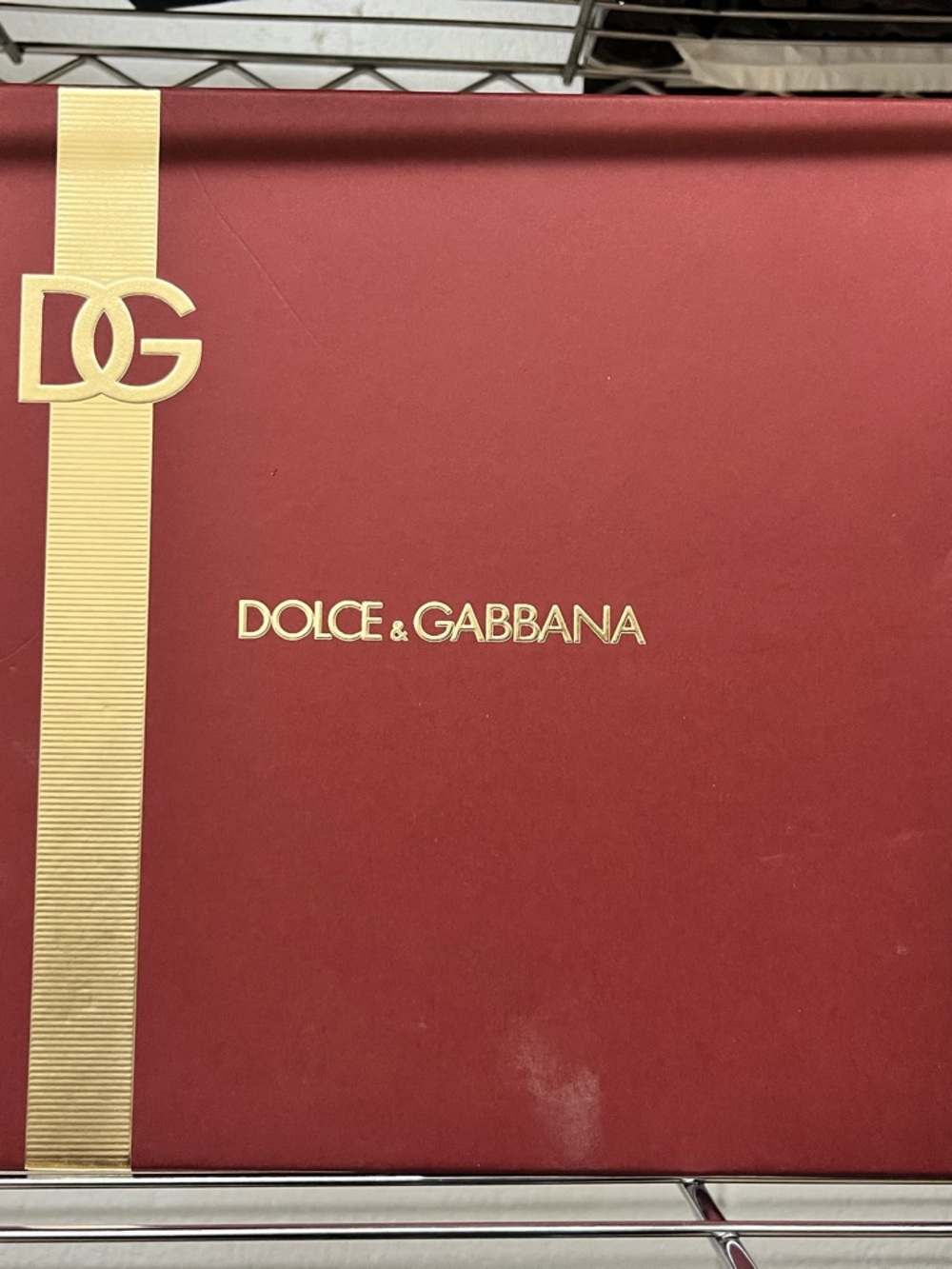 Dolce & Gabbana Gold Gift Set Box